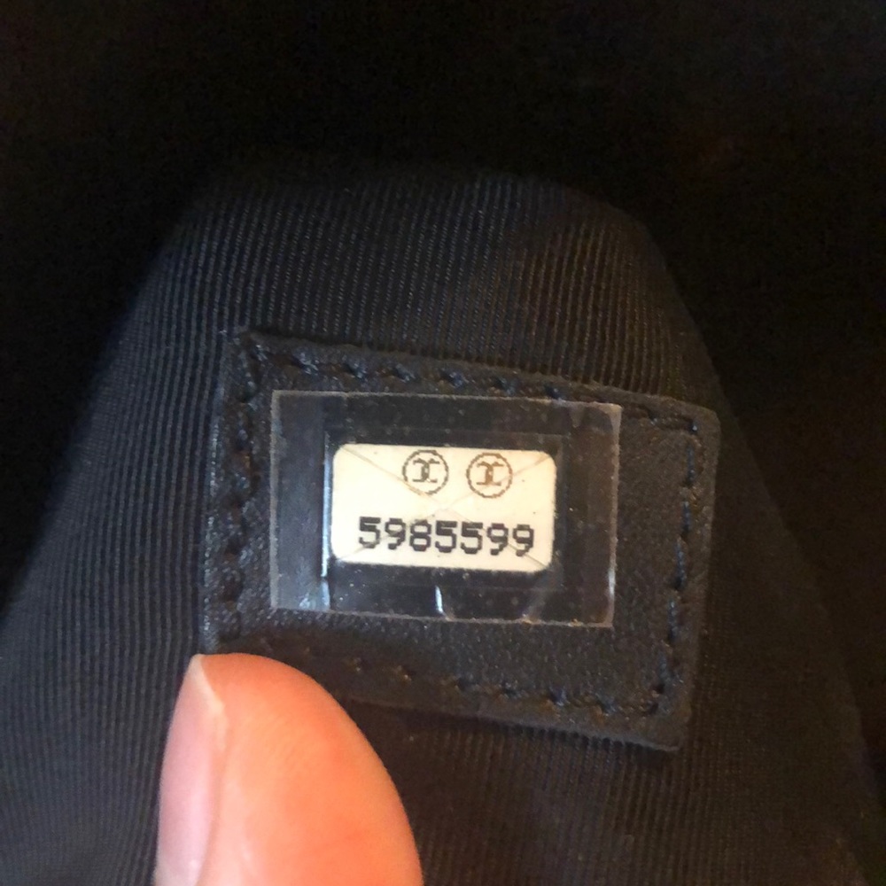 Vintage Chanel Leather Backpack